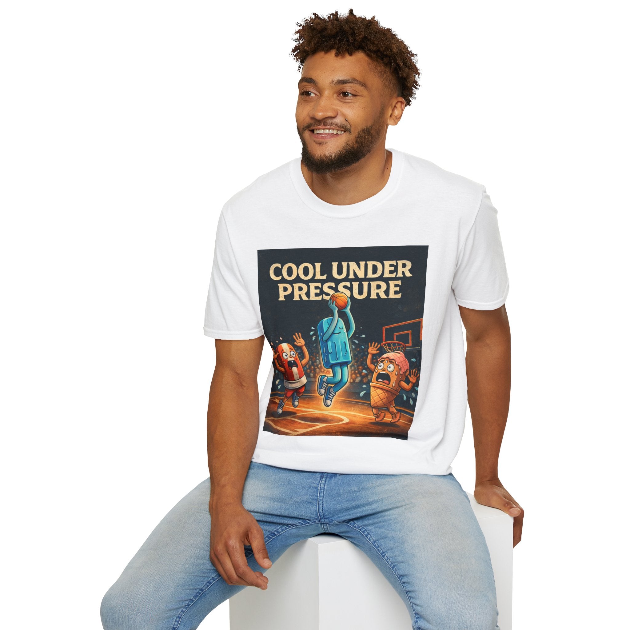 Blue Popsicle - "Cool Under Pressure" T - shirt