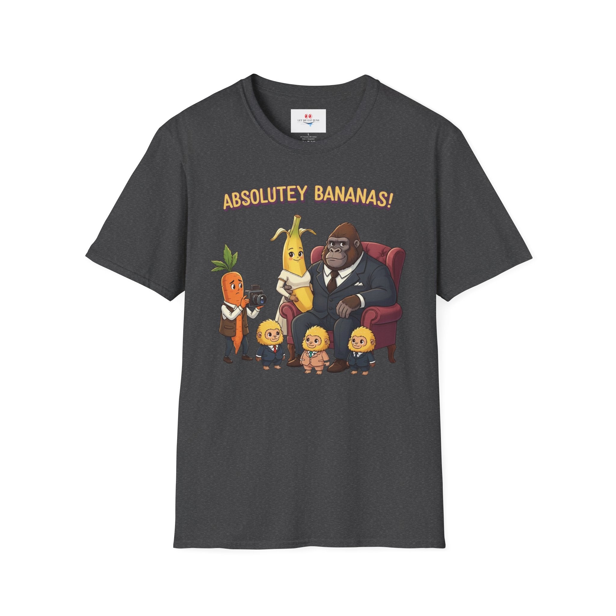 Absolutely Bananas - Mixed Family Portrait T - shirt