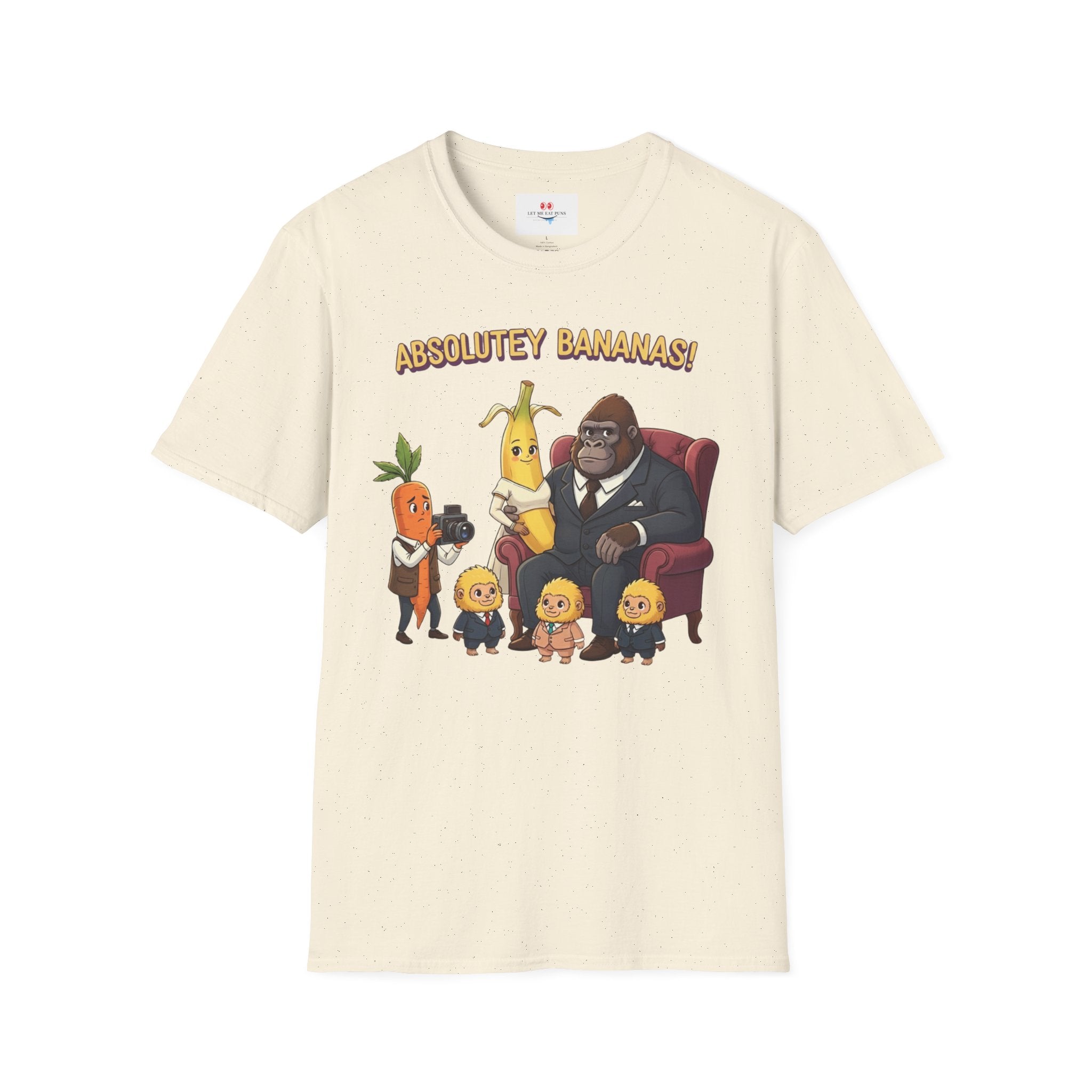 Absolutely Bananas - Mixed Family Portrait T - shirt