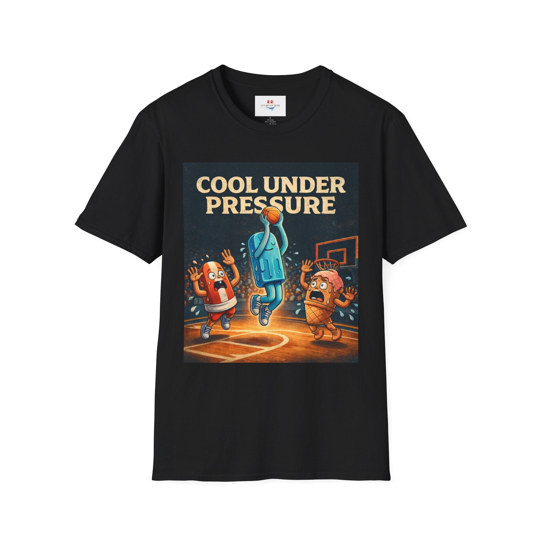 Blue Popsicle - "Cool Under Pressure" T - shirt
