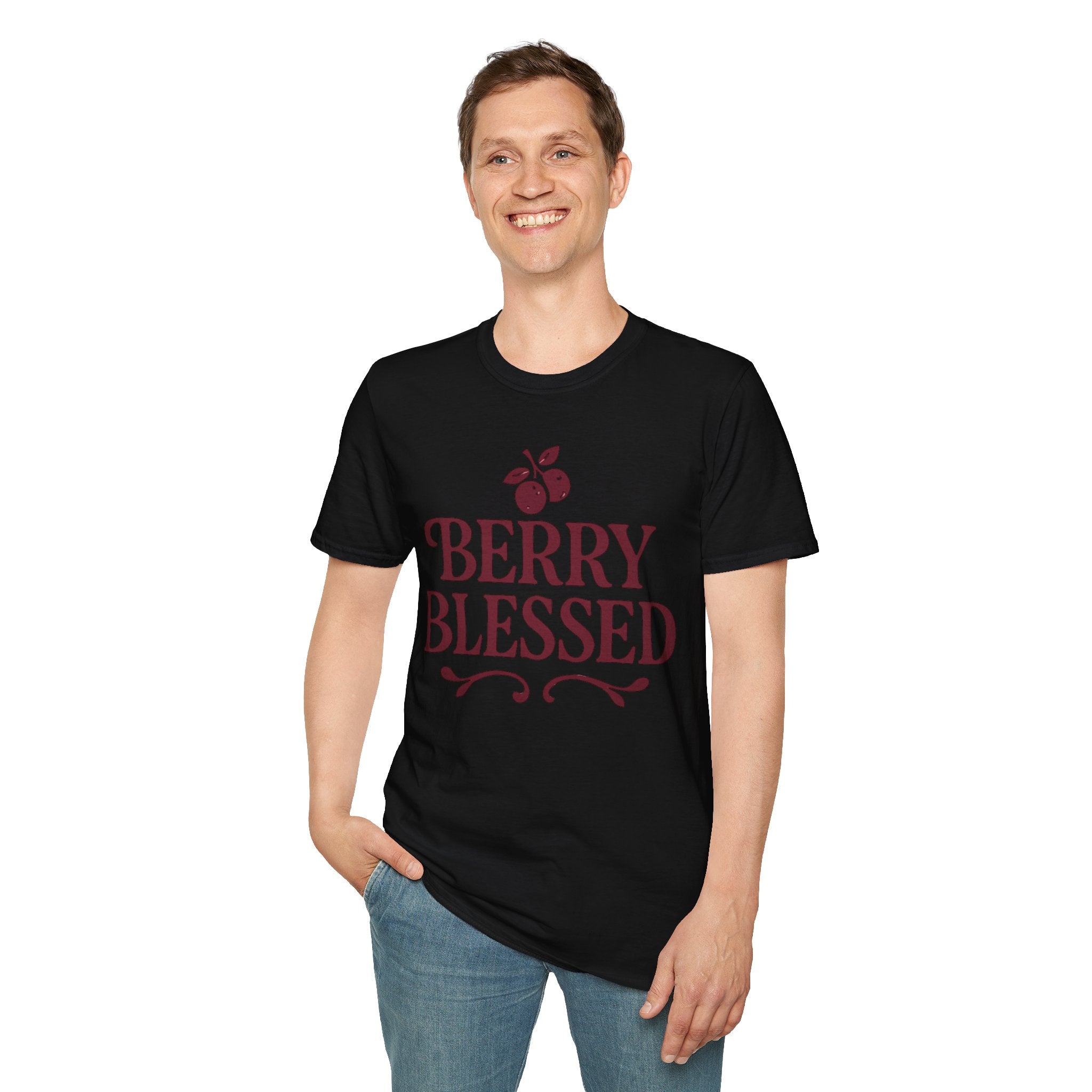 Berry Blessed Simple Gratitude T - shirt