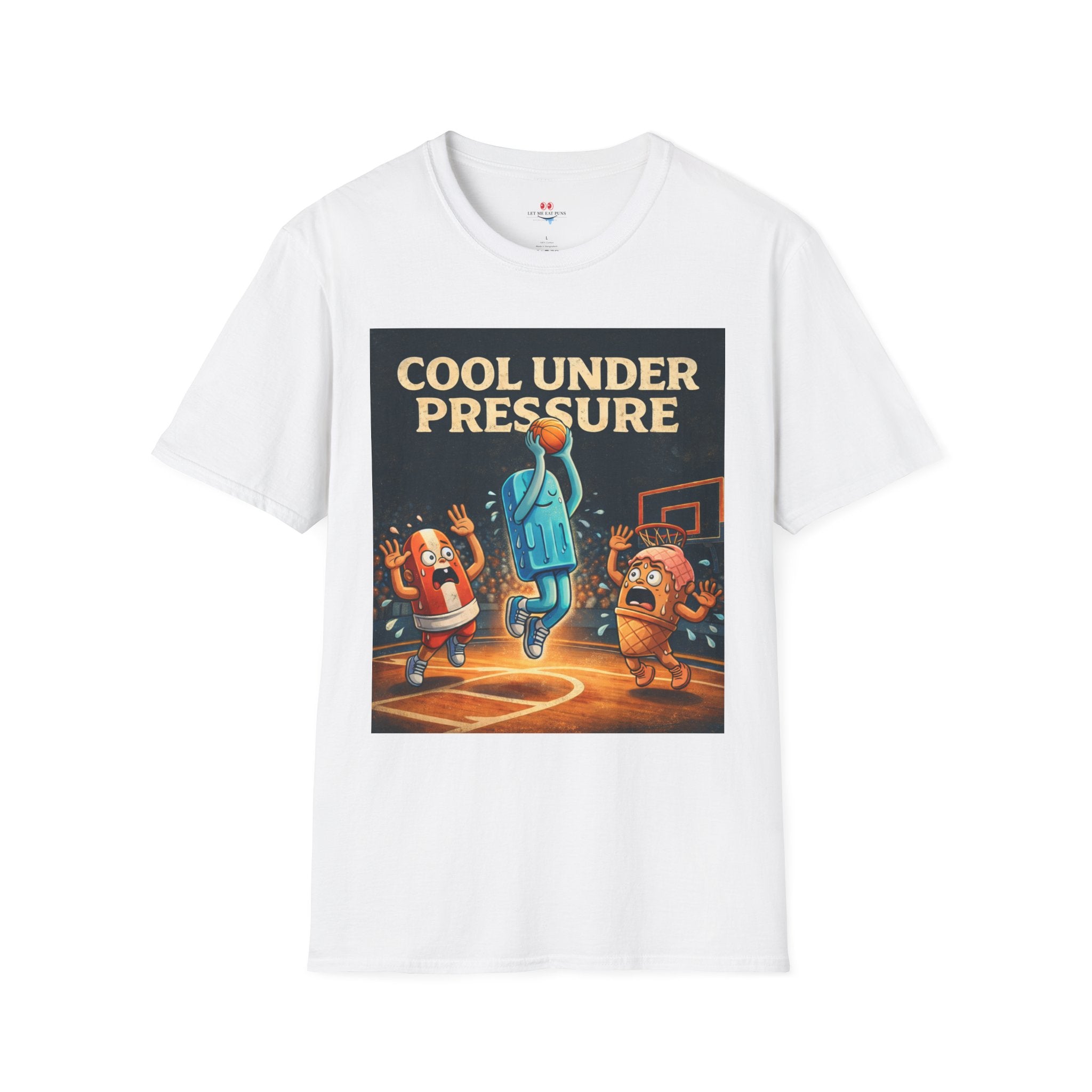 Blue Popsicle - "Cool Under Pressure" T - shirt