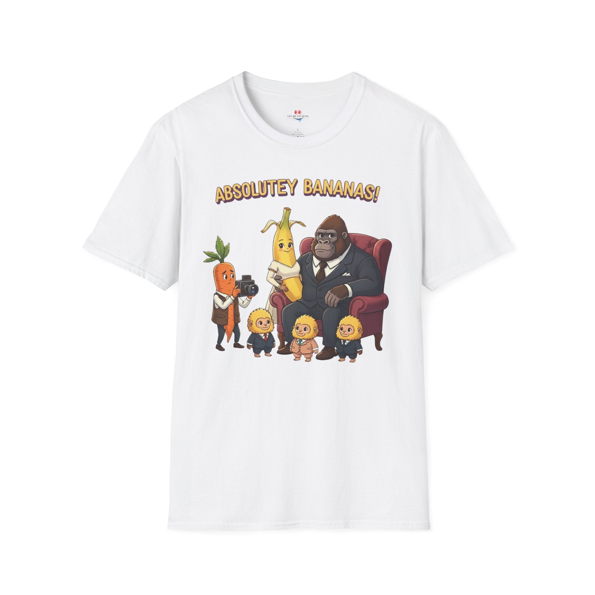 Absolutely Bananas - Mixed Family Portrait T - shirt