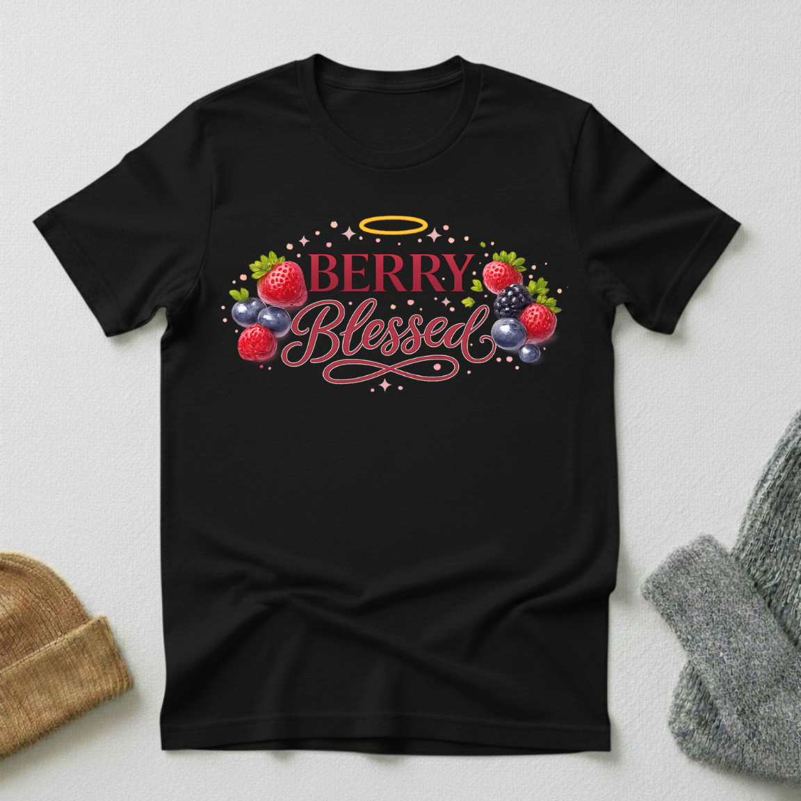 Berry Blessed Angelic Berries T - Shirt