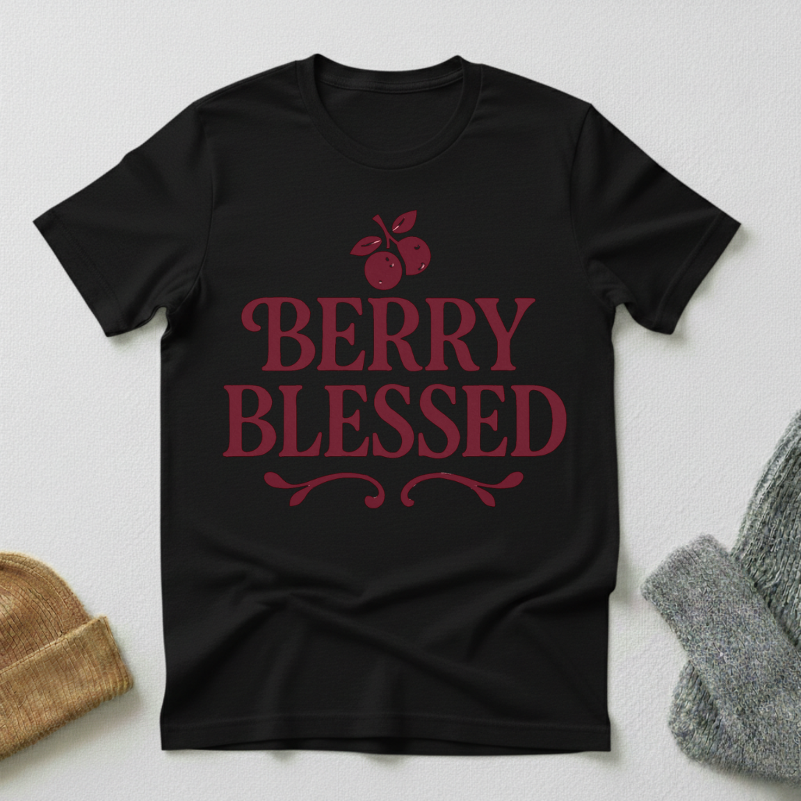 Berry Blessed Simple Gratitude T - Shirt