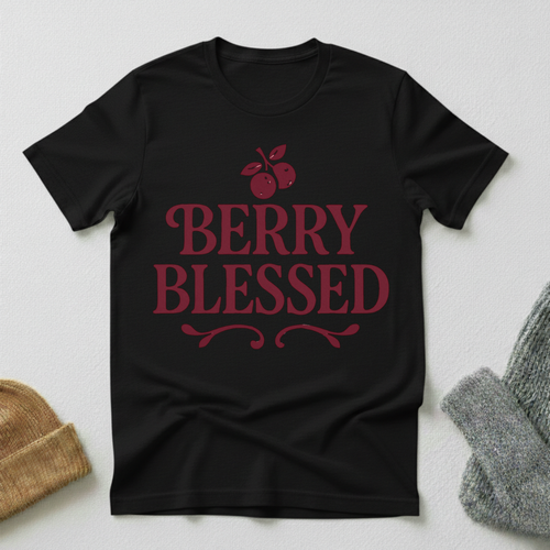 Berry Blessed Simple Gratitude T - Shirt