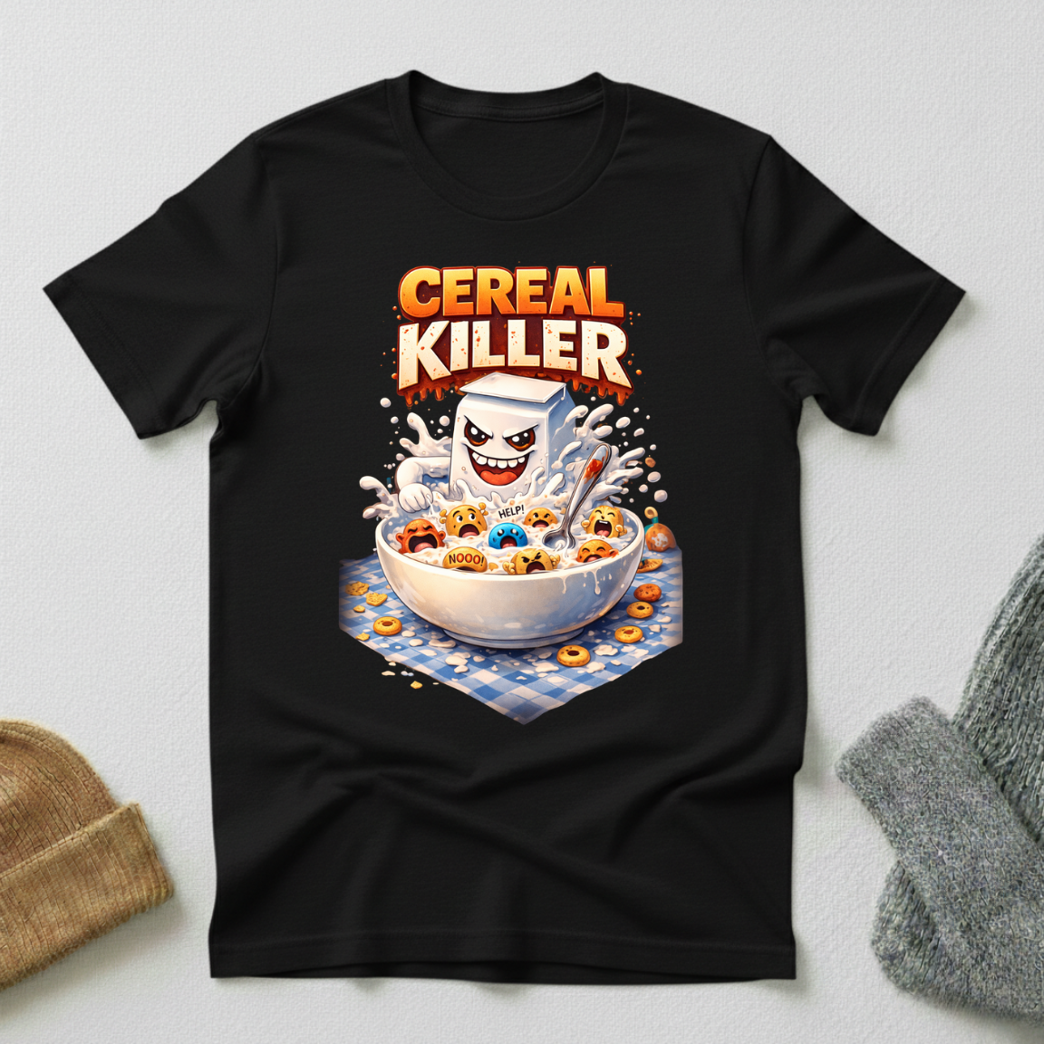 Cereal Killer 3D Animation Edition T - Shirt