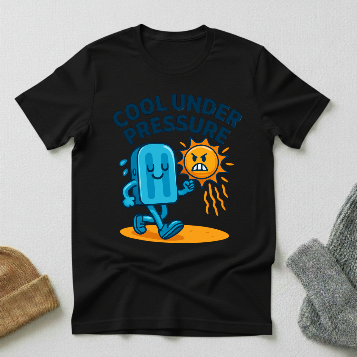 Cool Under Pressure Walking Popsicle Classic T - Shirt