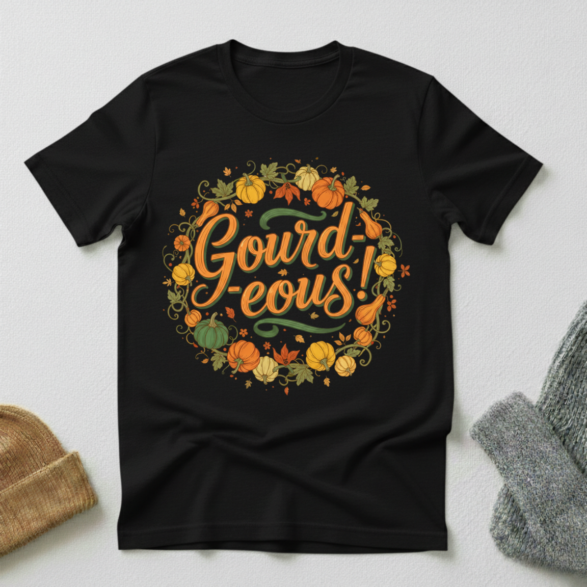 Gourdgeous Vintage Elegance T - Shirt