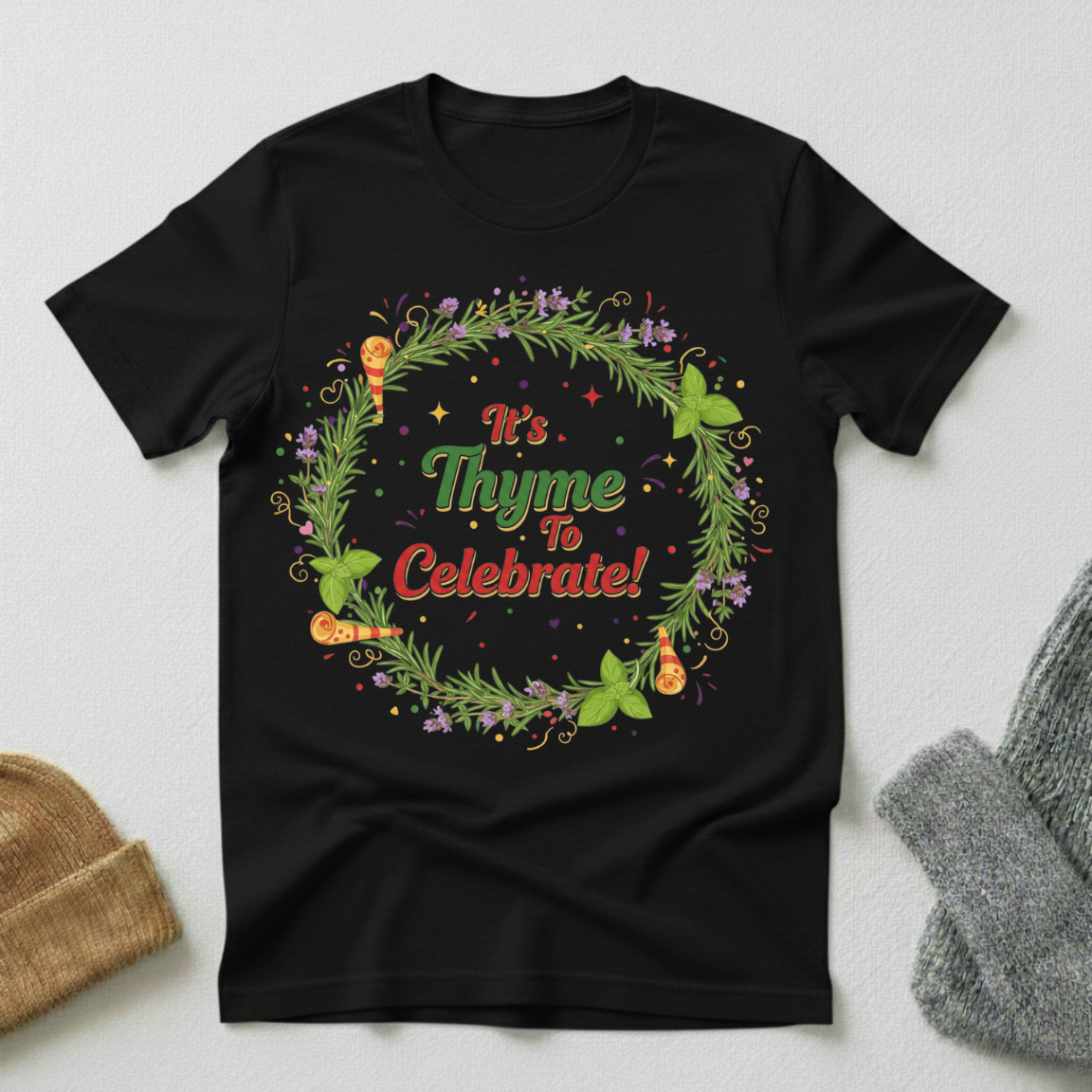 It's Thyme To Celebrate Vintage Elegance T - Shirt