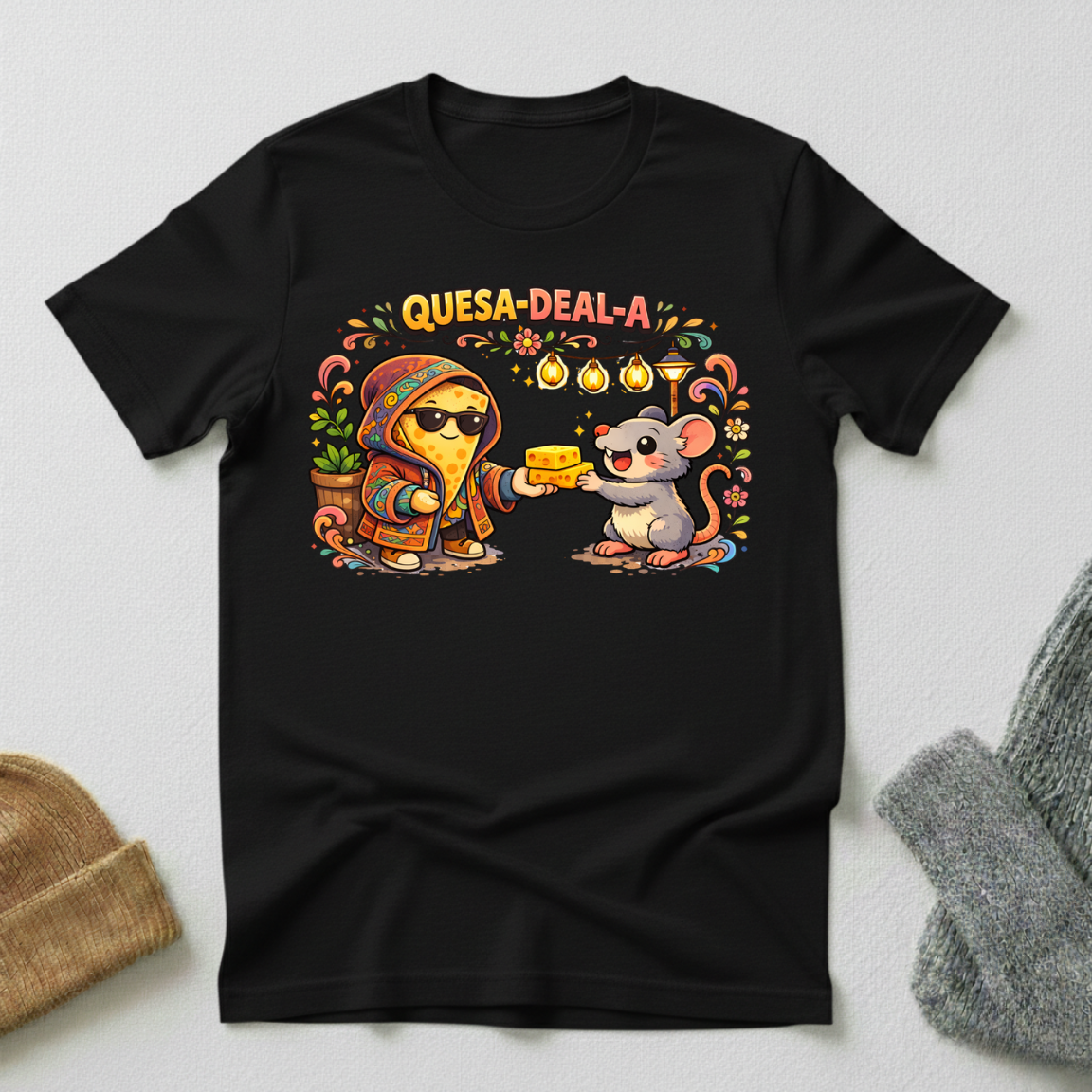 QuesaDealA  Ancient Marketplace  T - Shirt