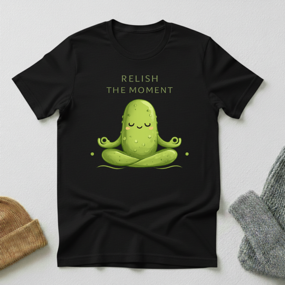 Relish The Moment Zen Mindfulness  T - Shirt
