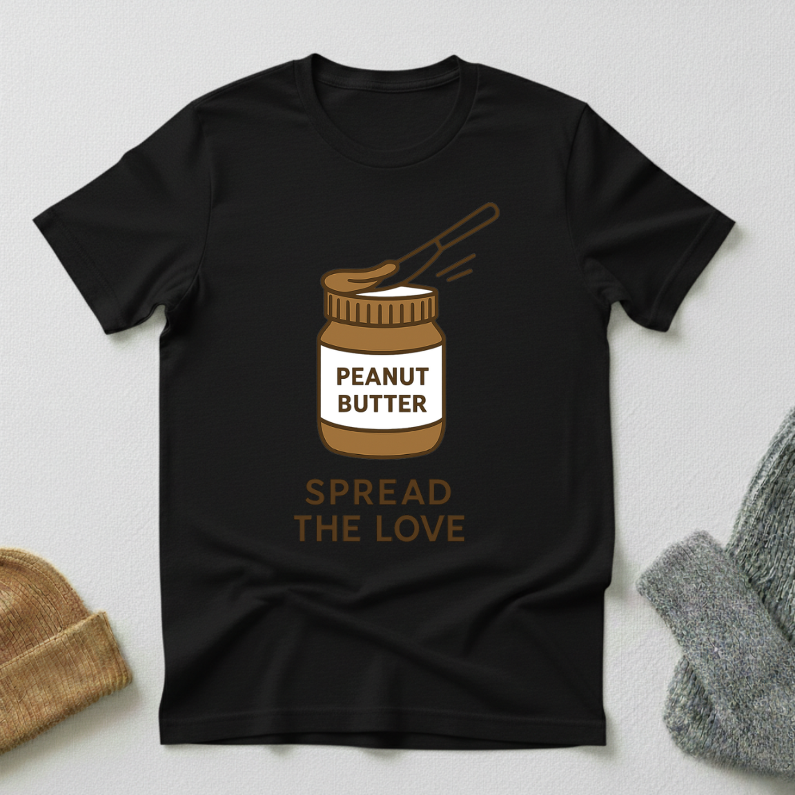 Spread The Love Clean Minimalist Positivity T - Shirt