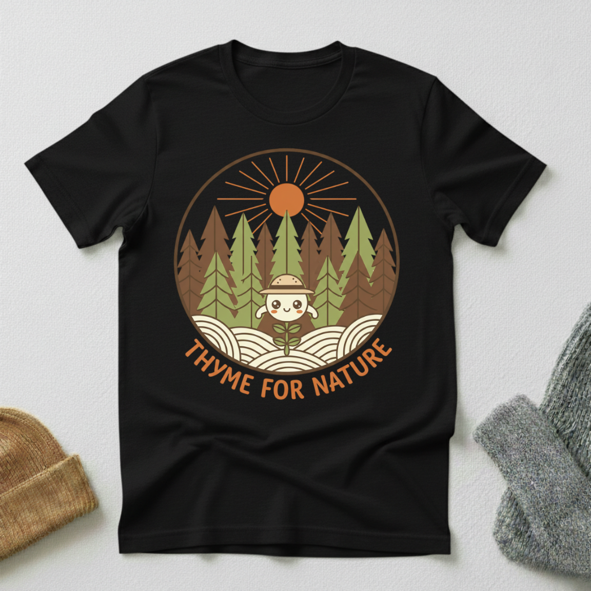 Thyme For Nature Wilderness T - Shirt