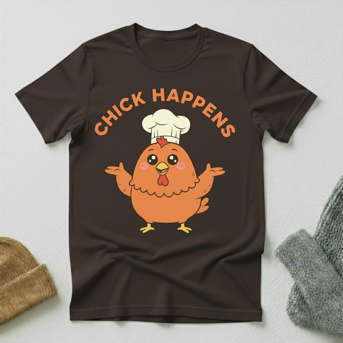 Chick Happens Kawaii T - Shirt