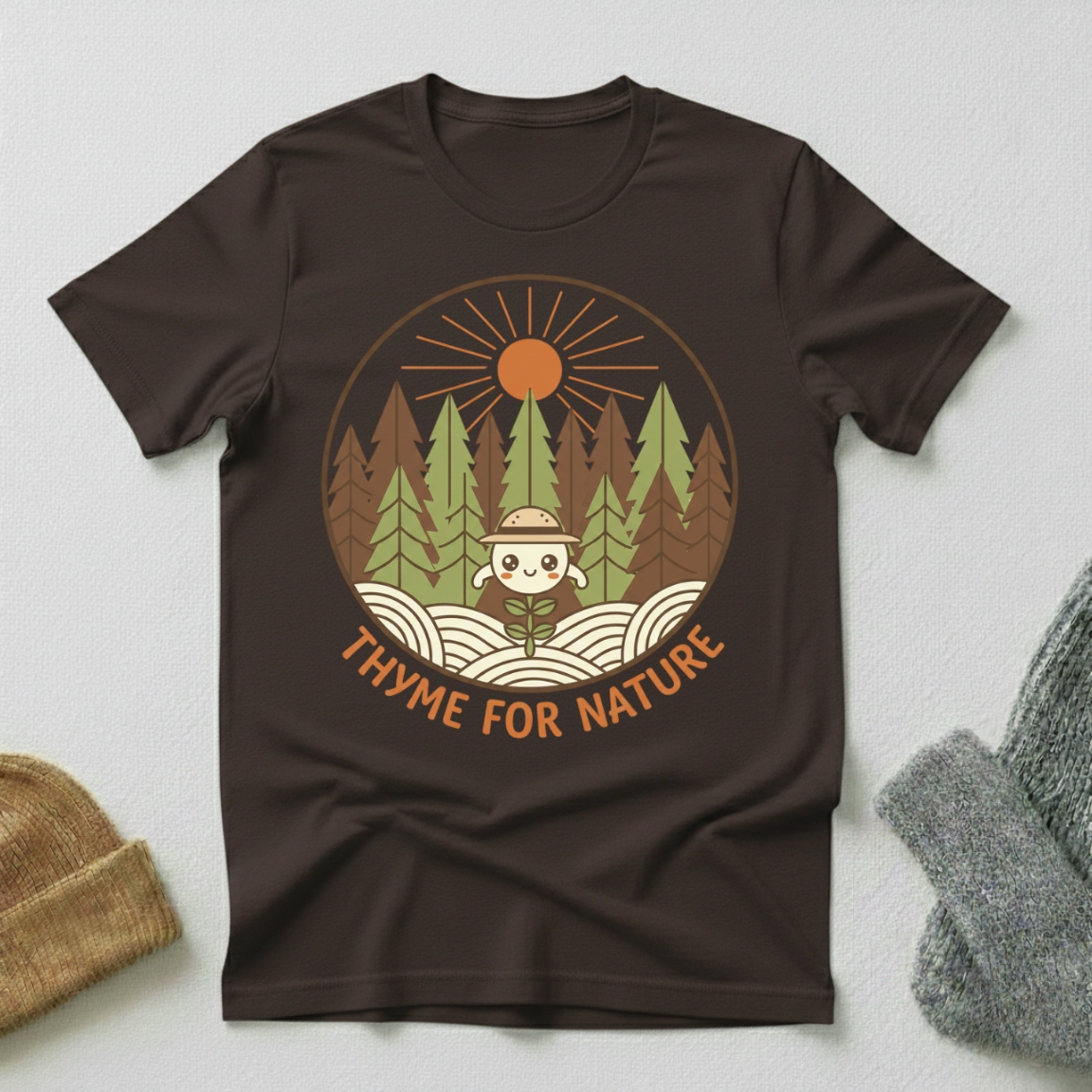 Thyme For Nature Wilderness T - Shirt
