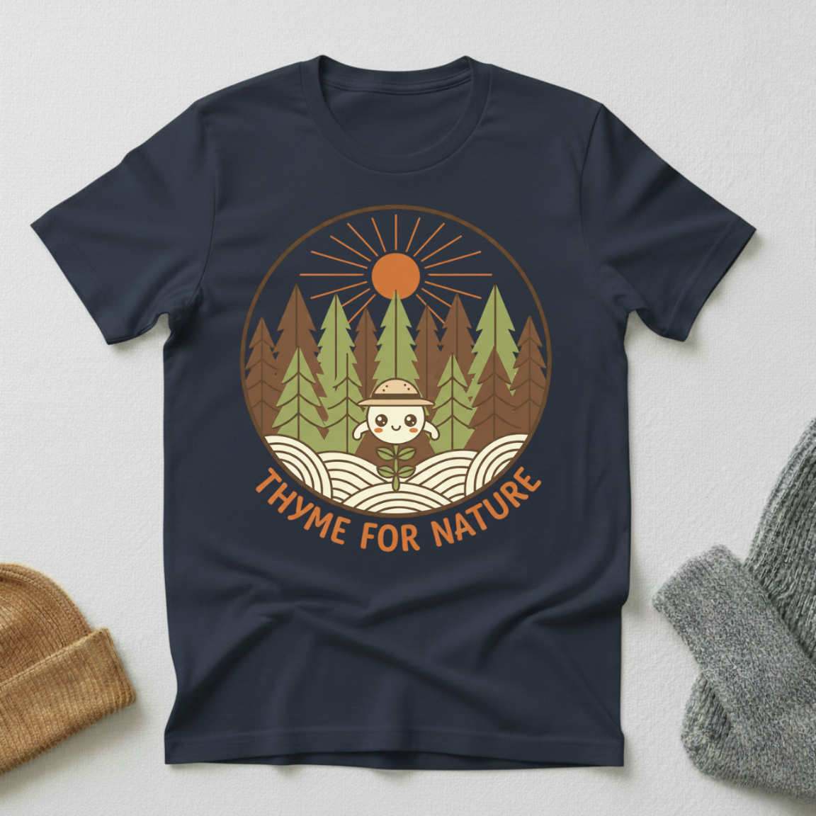 Thyme For Nature Wilderness T - Shirt