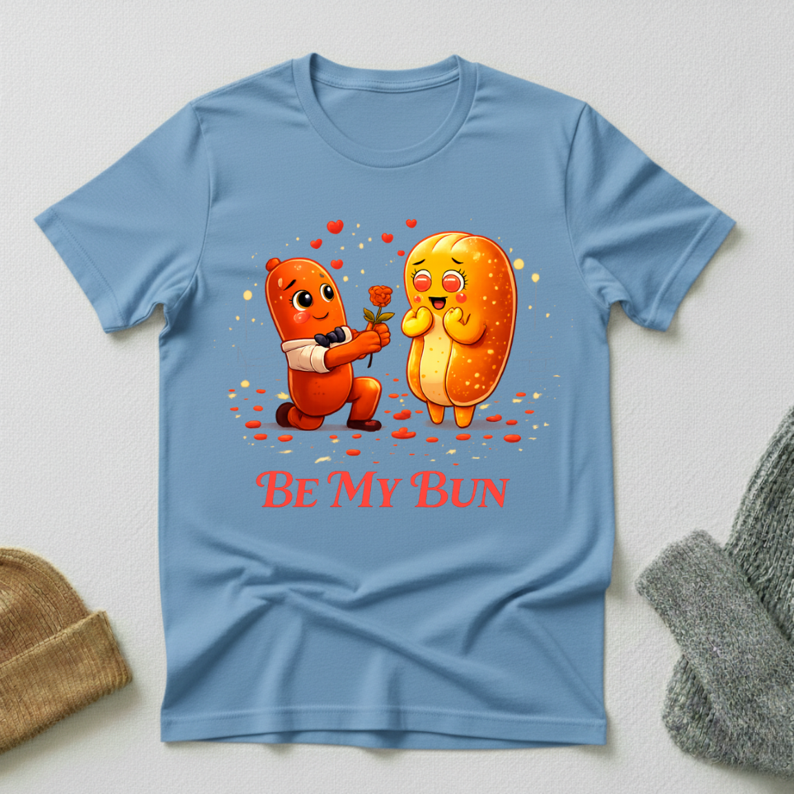 Be My Bun Hot Dog Proposal T - Shirt