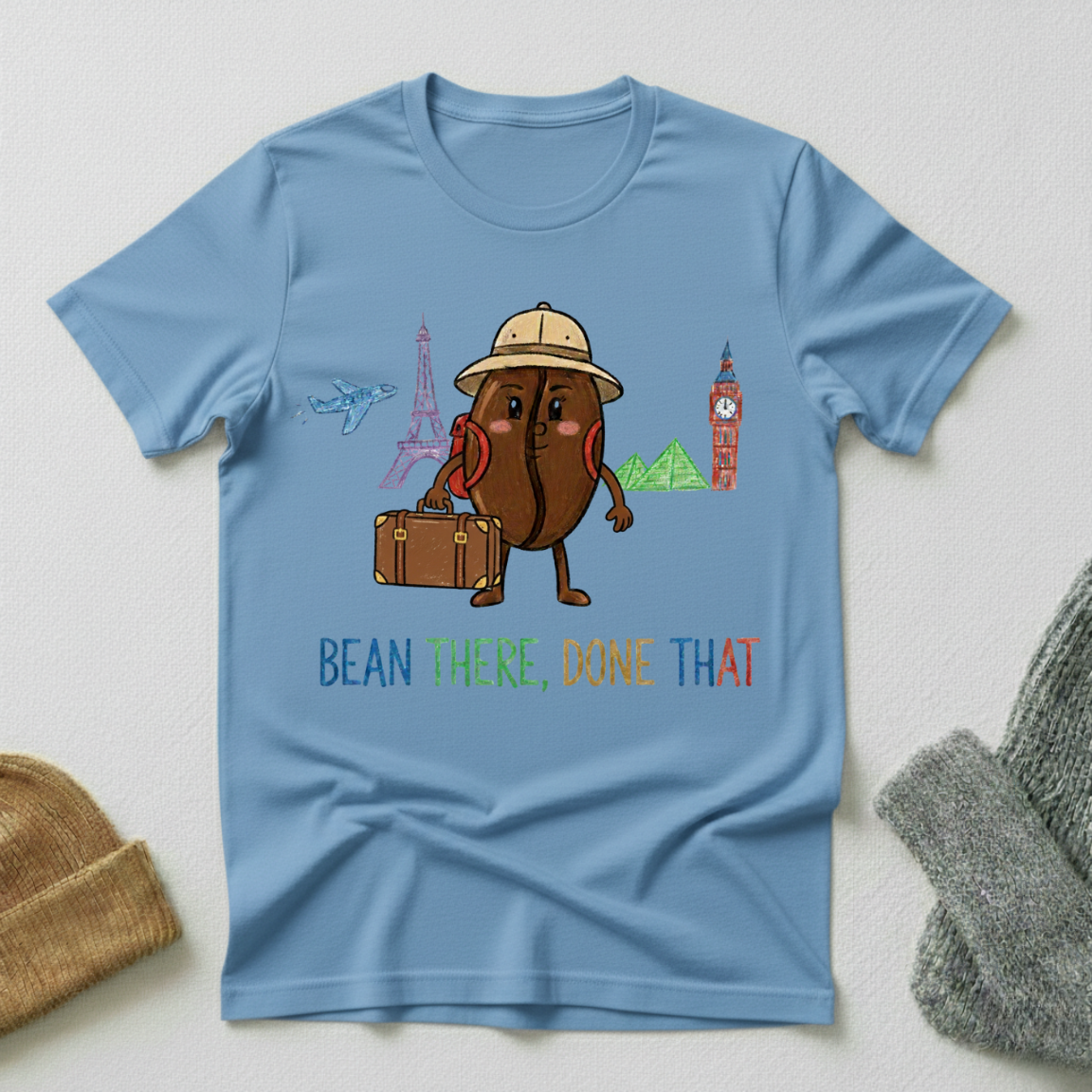 Bean There Done That Crayon T - Shirt
