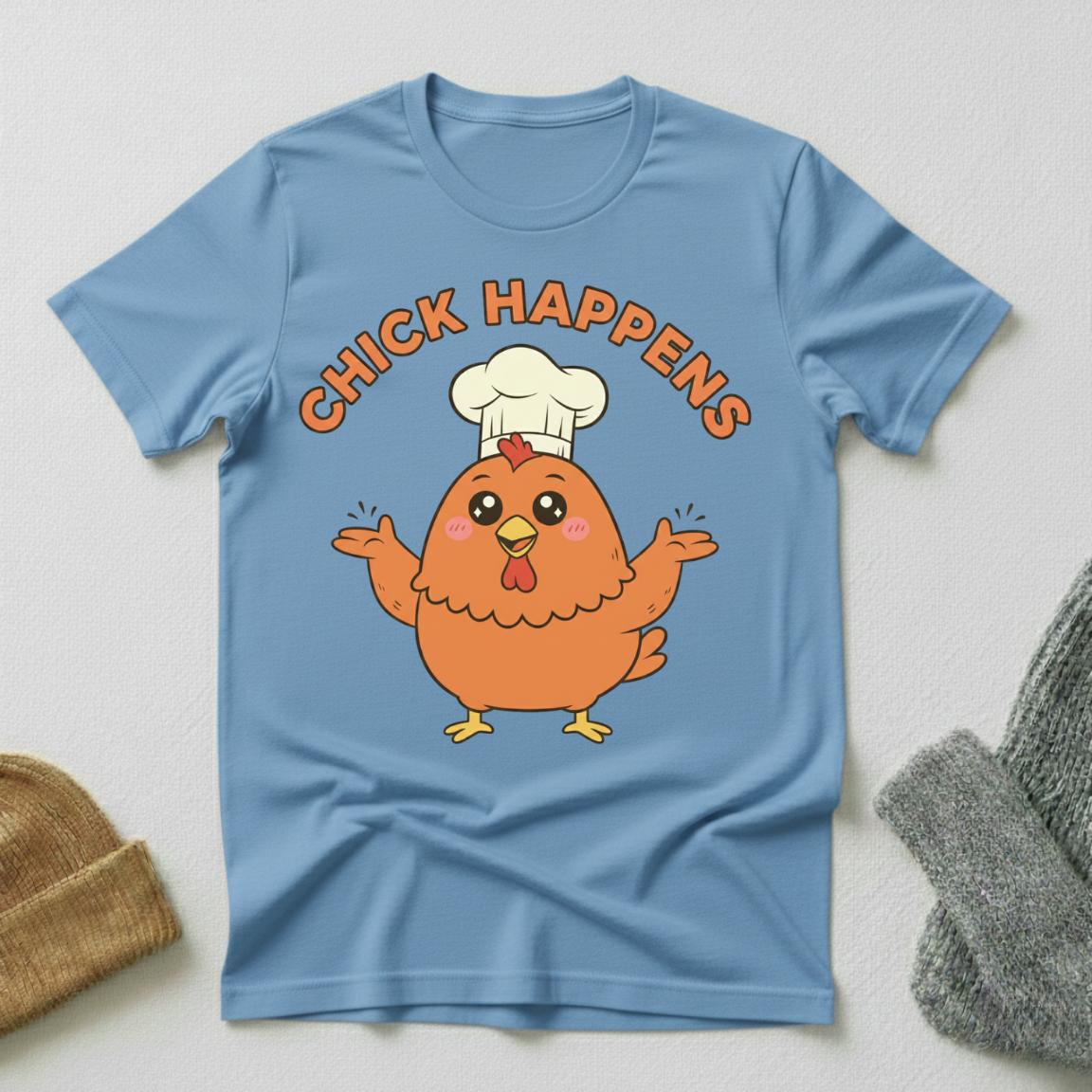 Chick Happens Kawaii T - Shirt