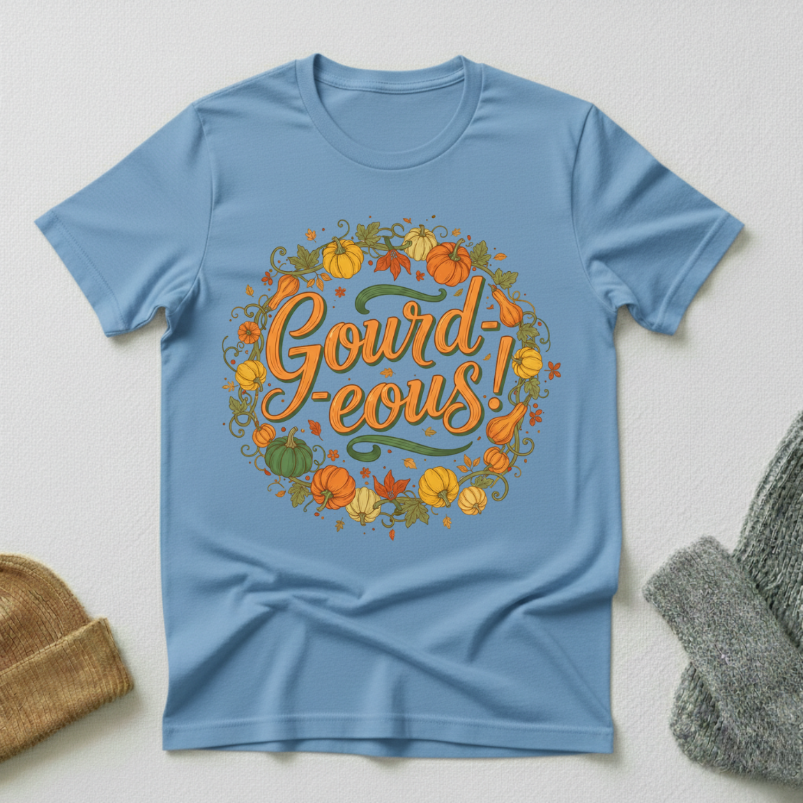 Gourdgeous Vintage Elegance T - Shirt