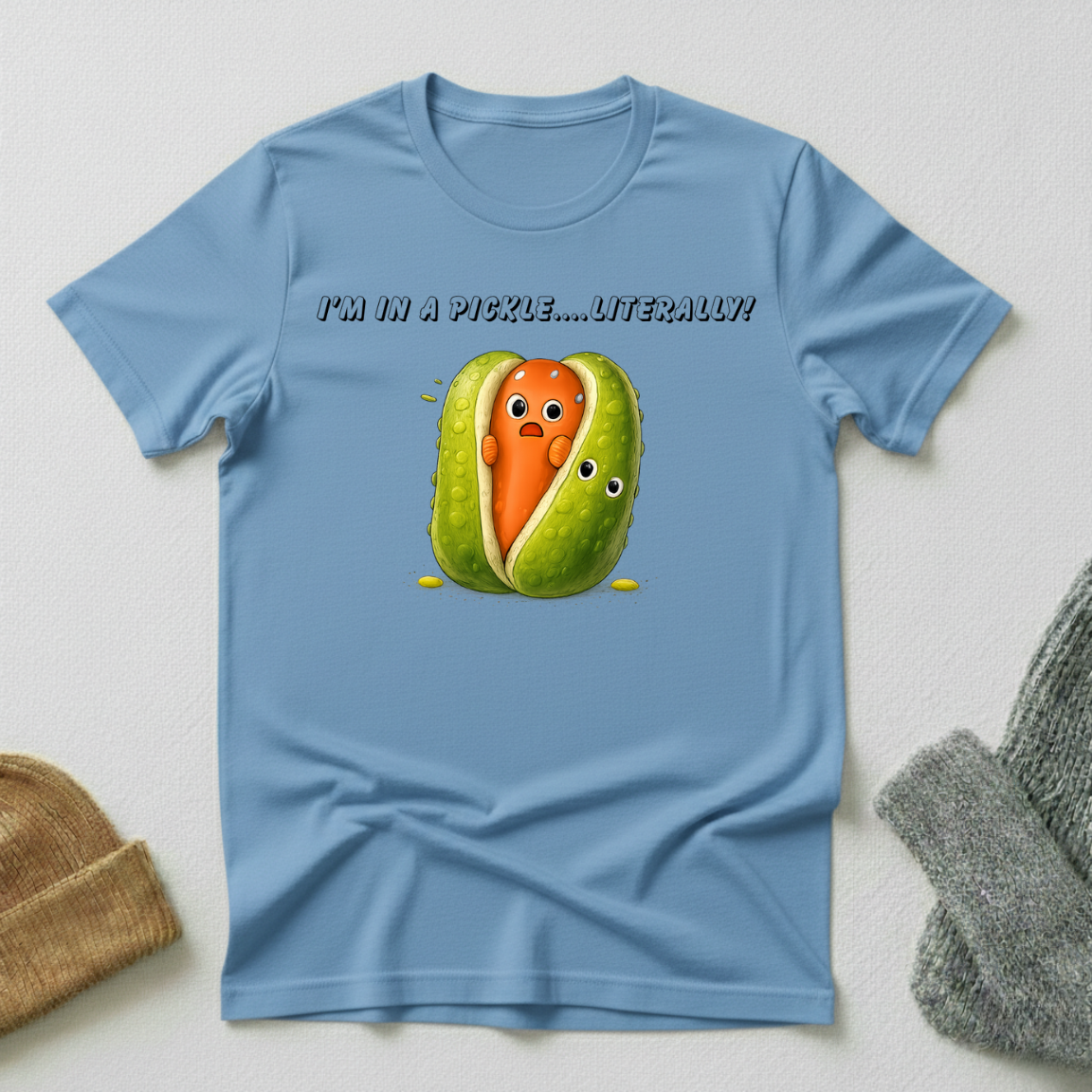 I'm In A Pickle Literally Trapped Vegetable T - Shirt