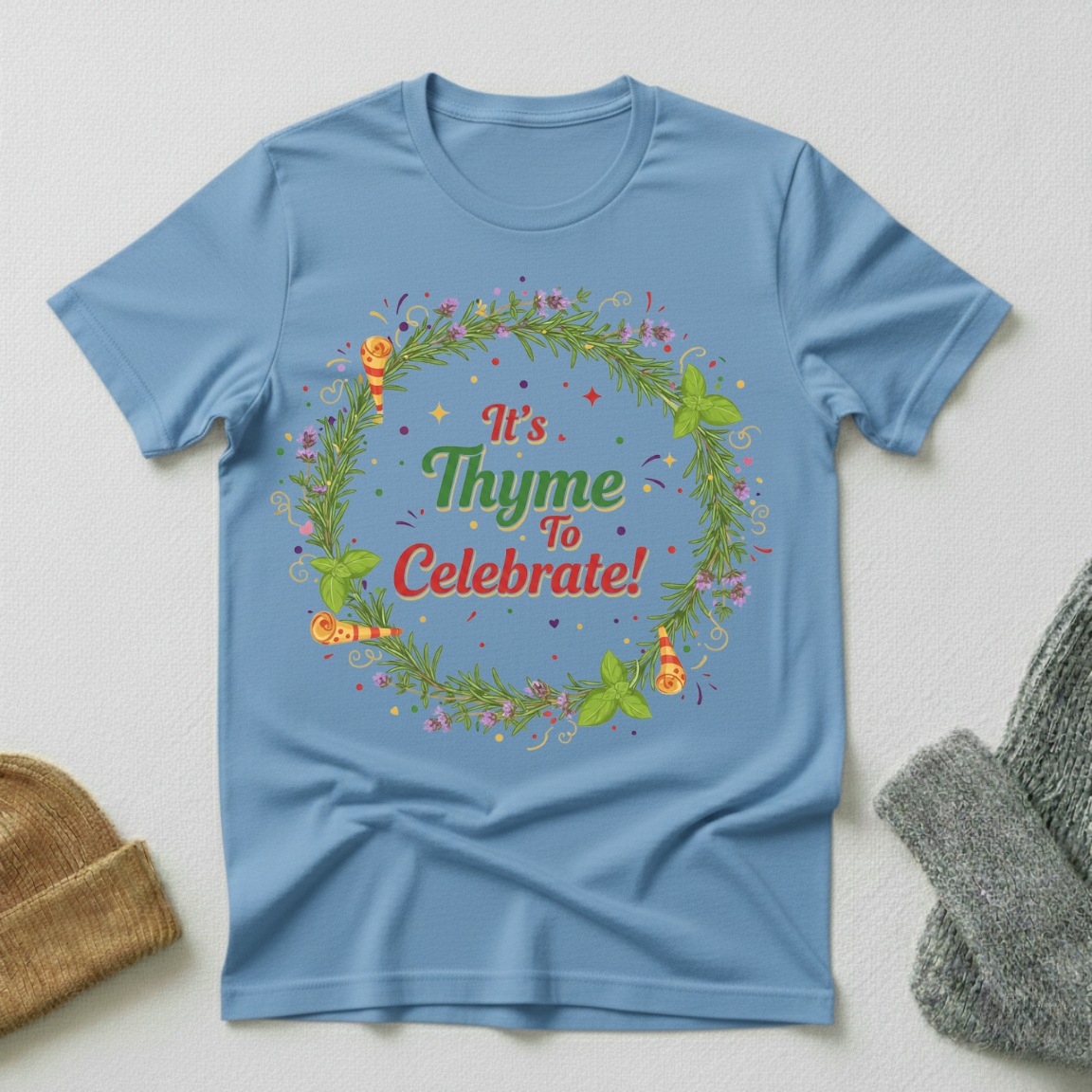 It's Thyme To Celebrate Vintage Elegance T - Shirt