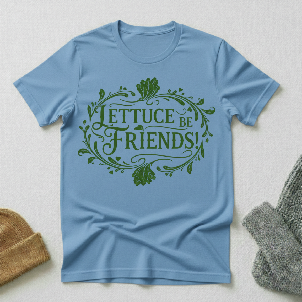 Lettuce Be Friends Vintage Elegance T - Shirt