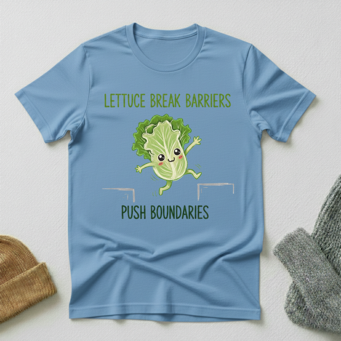 Lettuce Break Barriers Push Boundaries T - Shirt