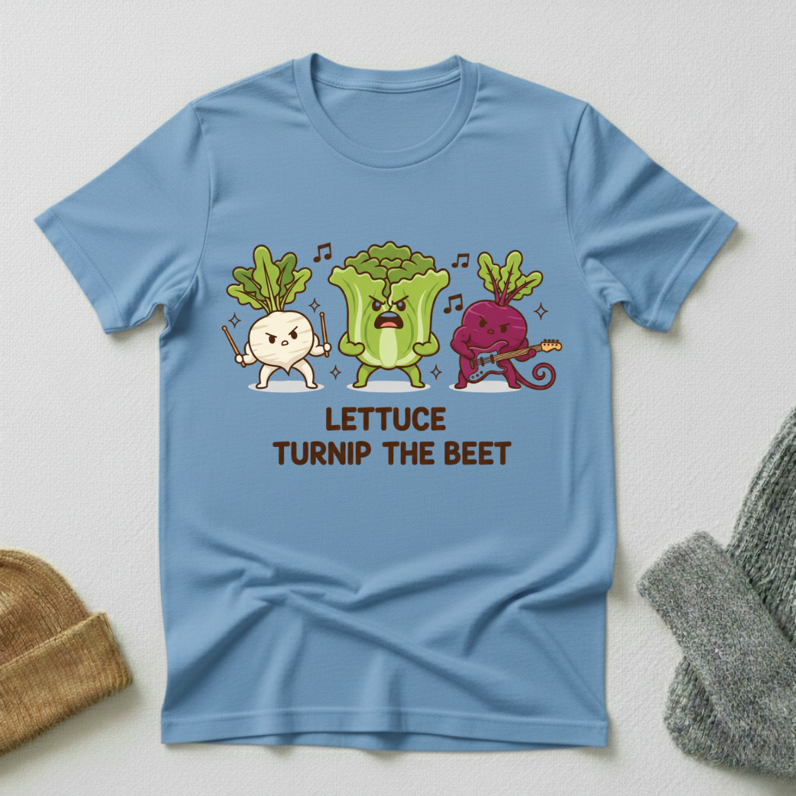 Lettuce Turnip The Beet Rockband T - Shirt