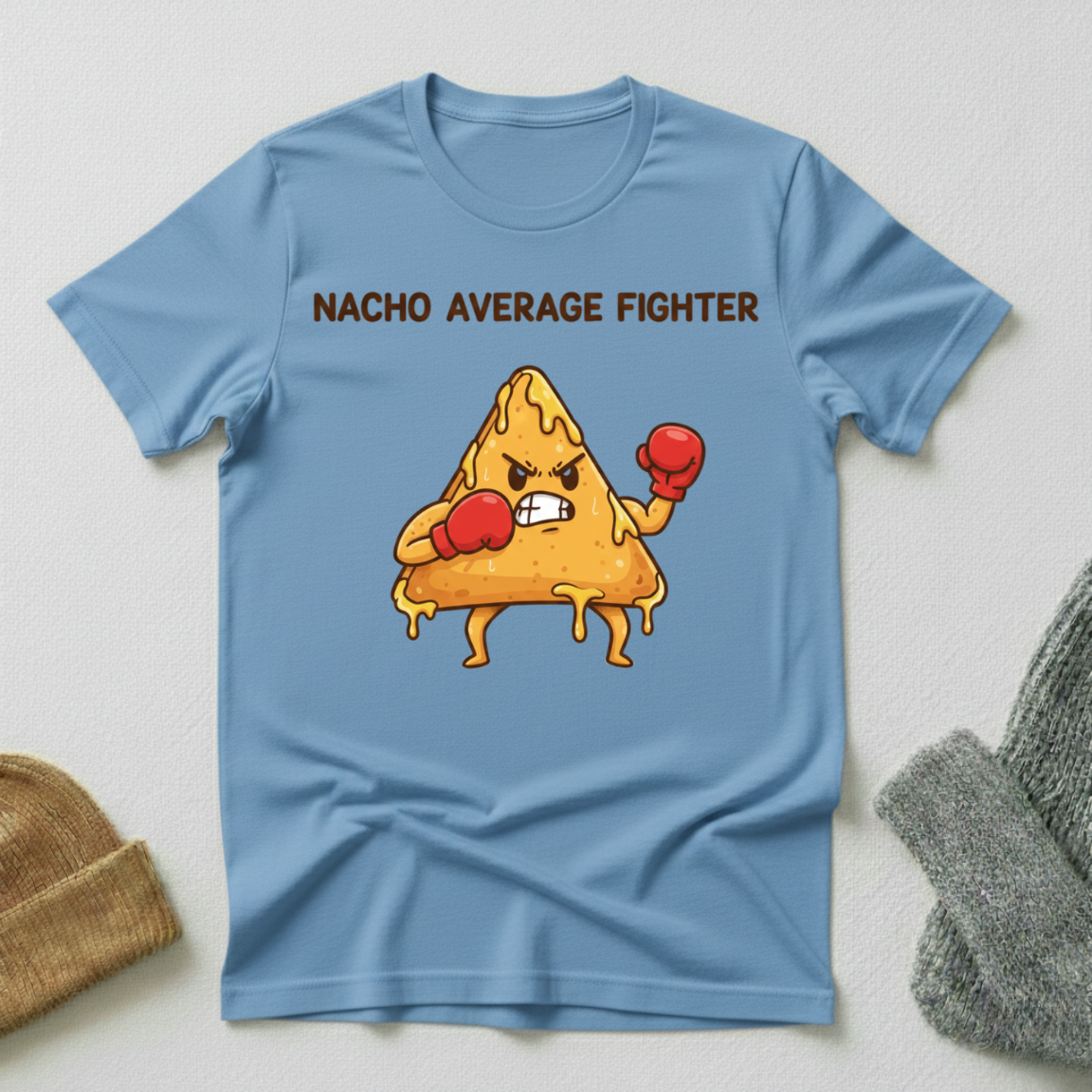 Nacho Average Fighter Boxing T - Shirt