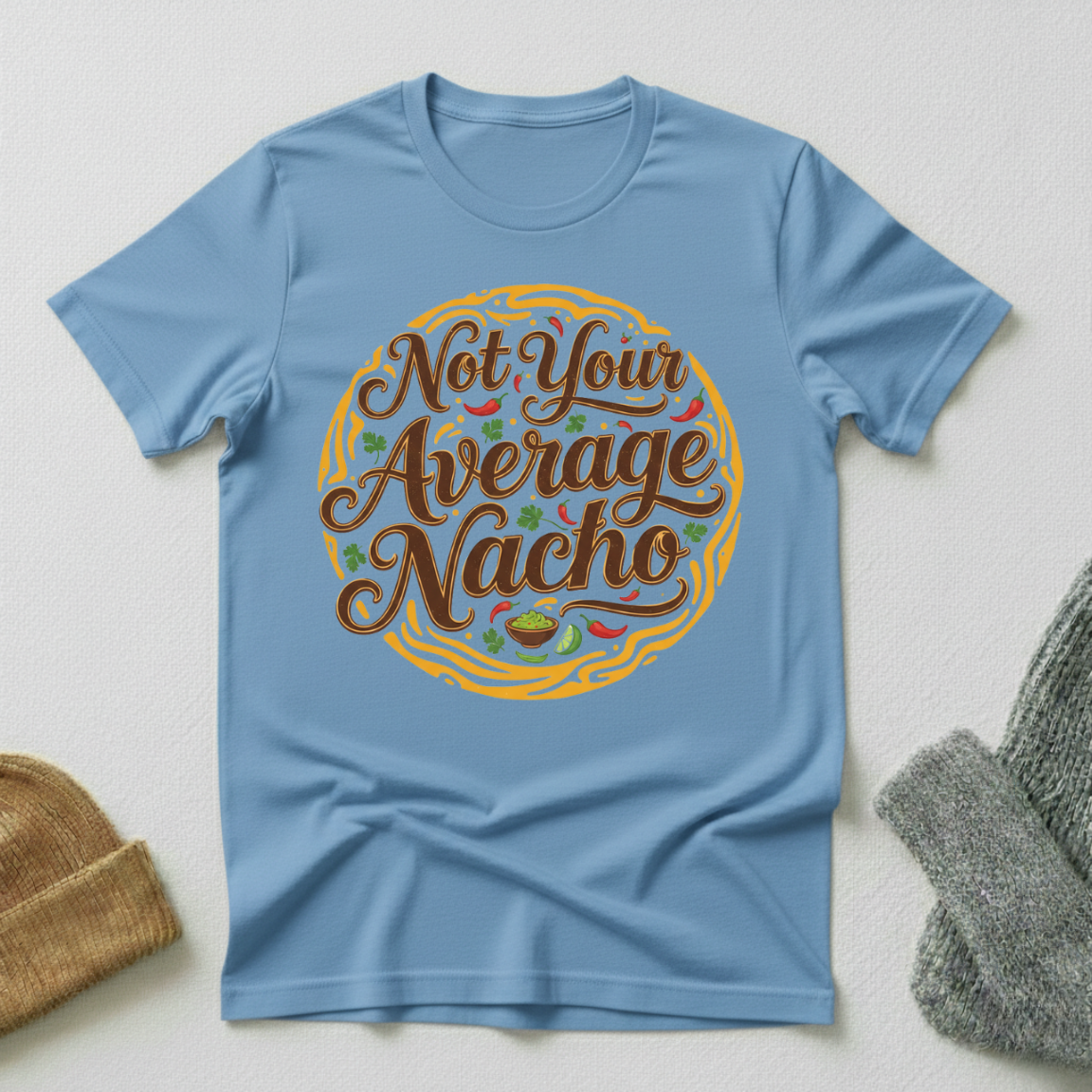 Not Your Average Nacho Vintage Elegance T - Shirt