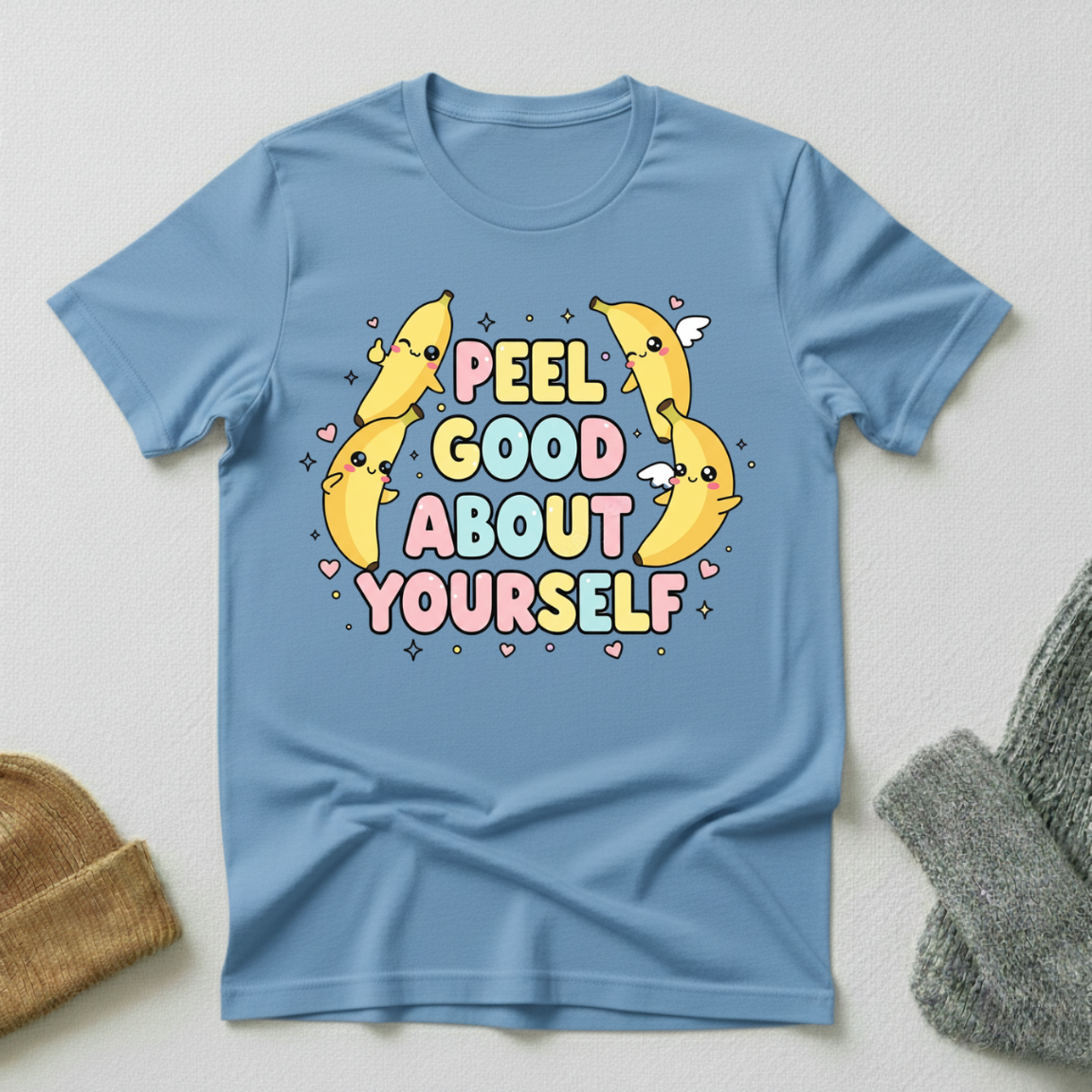 Peel Good About Yourself Kawaii Self Love T - Shirt