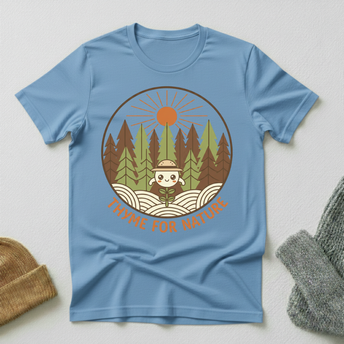 Thyme For Nature Wilderness T - Shirt