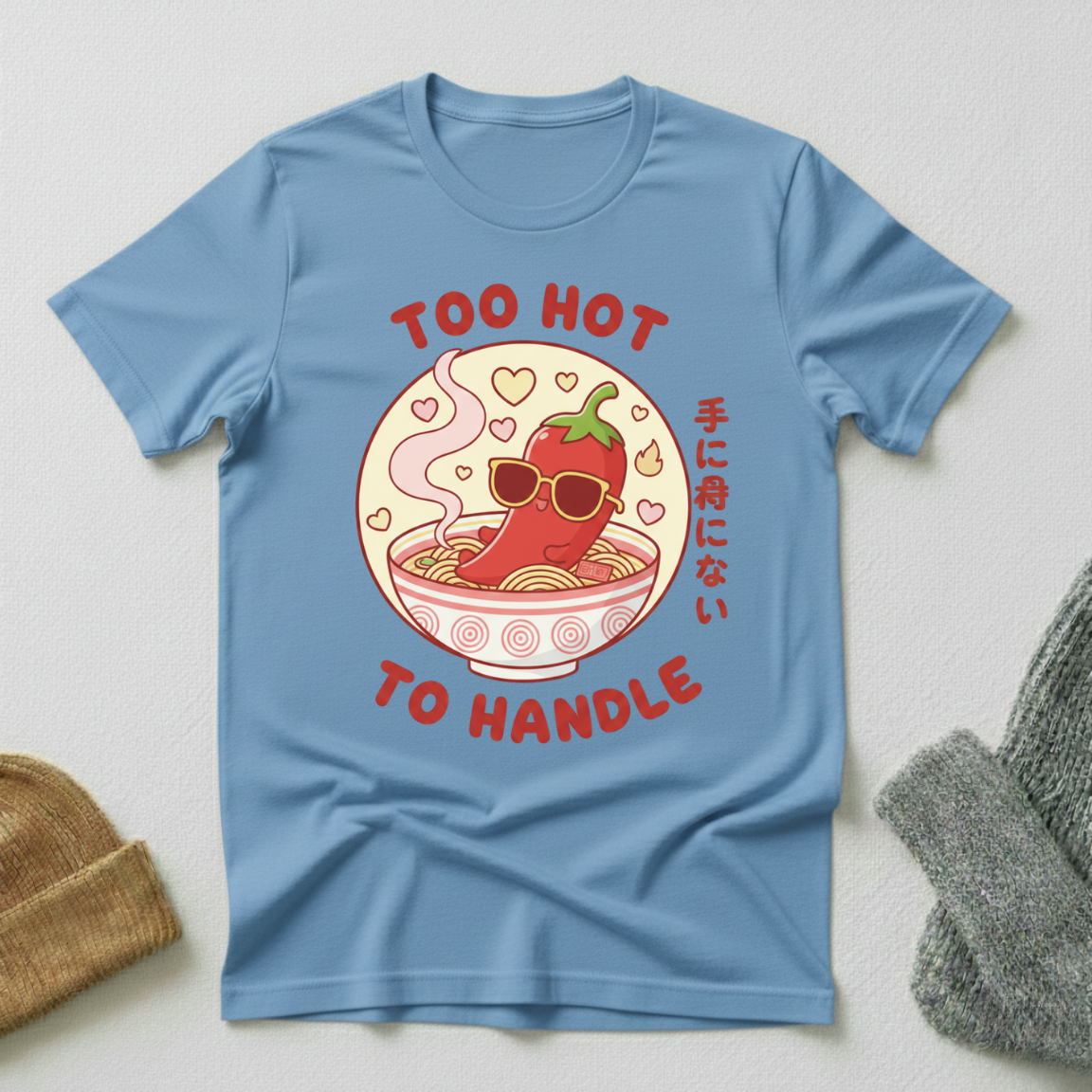 Too Hot To Handle Red Pepper Ramen Classic T - Shirt