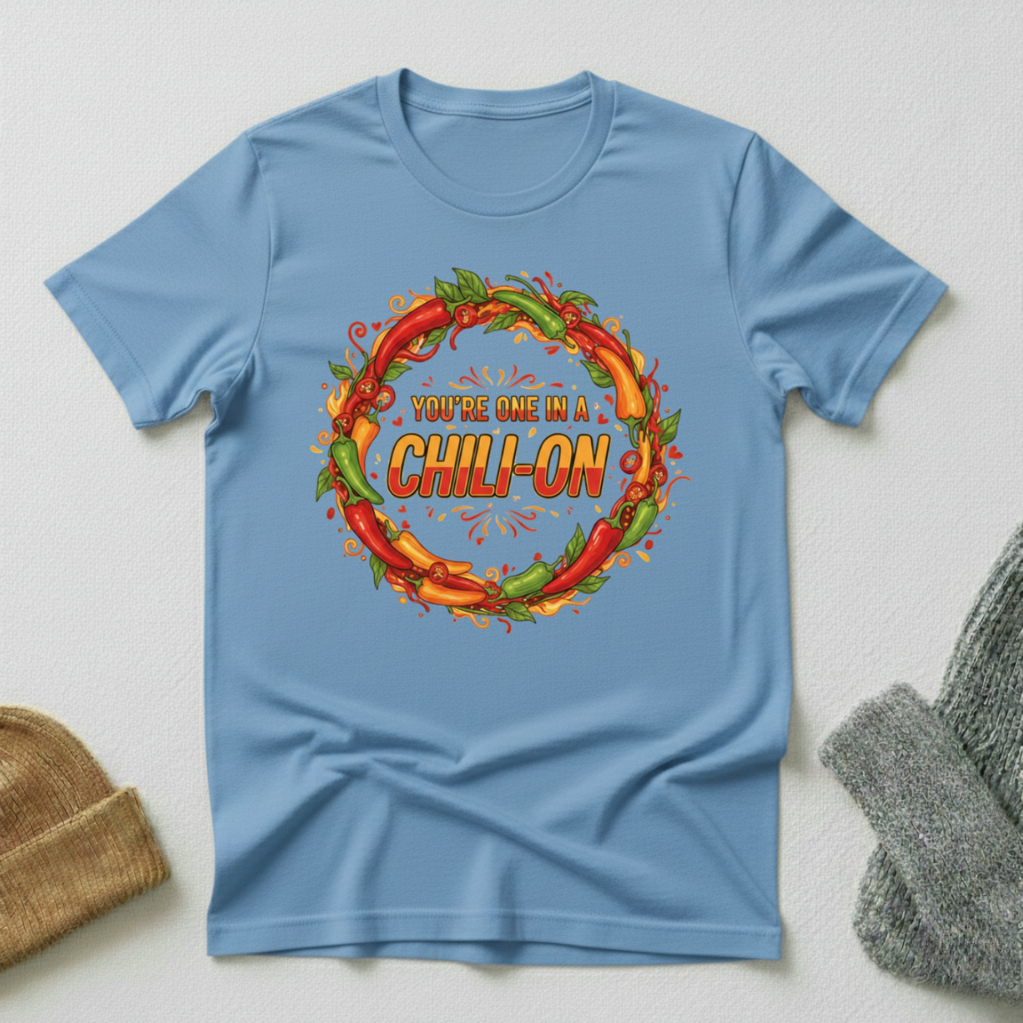 Your'e One In A Chili-On Vintage Elegance T - Shirt