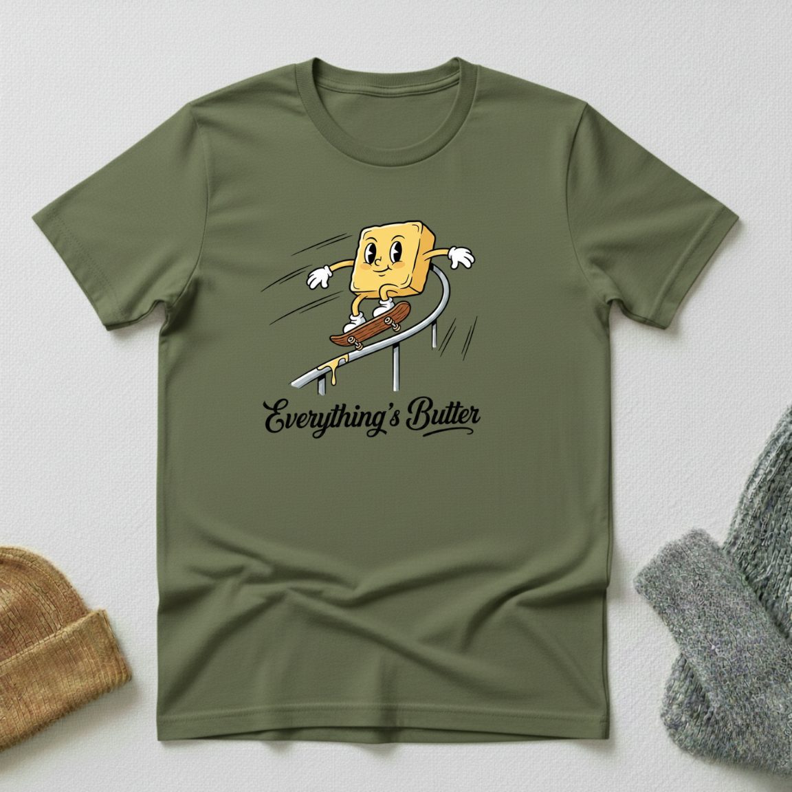 Everything's Butter Off The Ramp T - Shirt