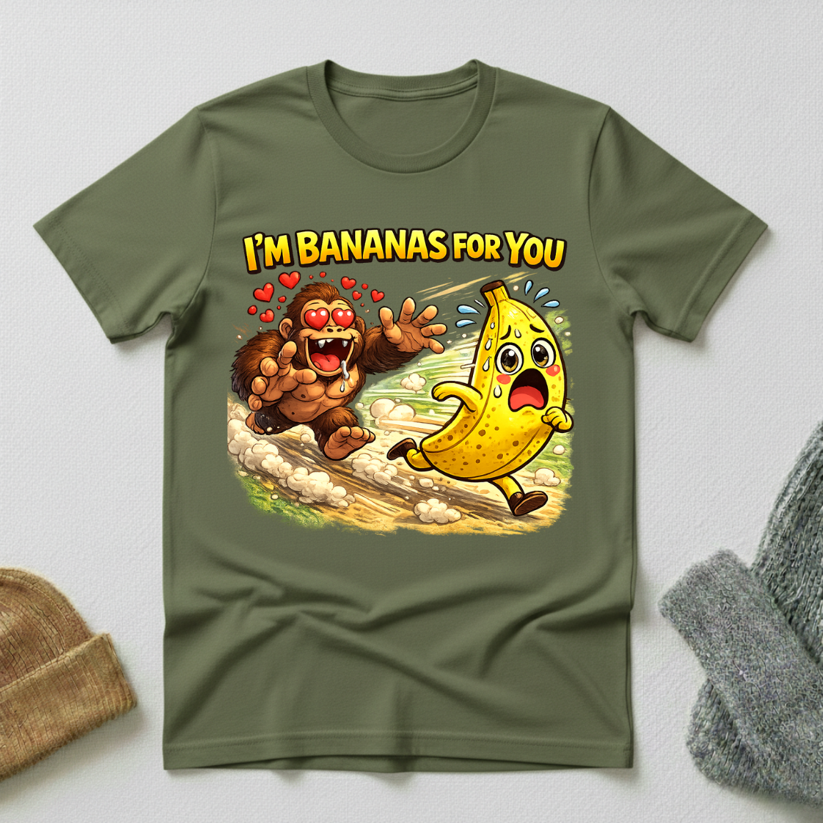 I'm Bananas For You Love Chase T - Shirt