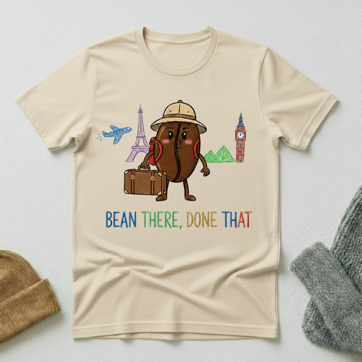Bean There Done That Crayon T - Shirt