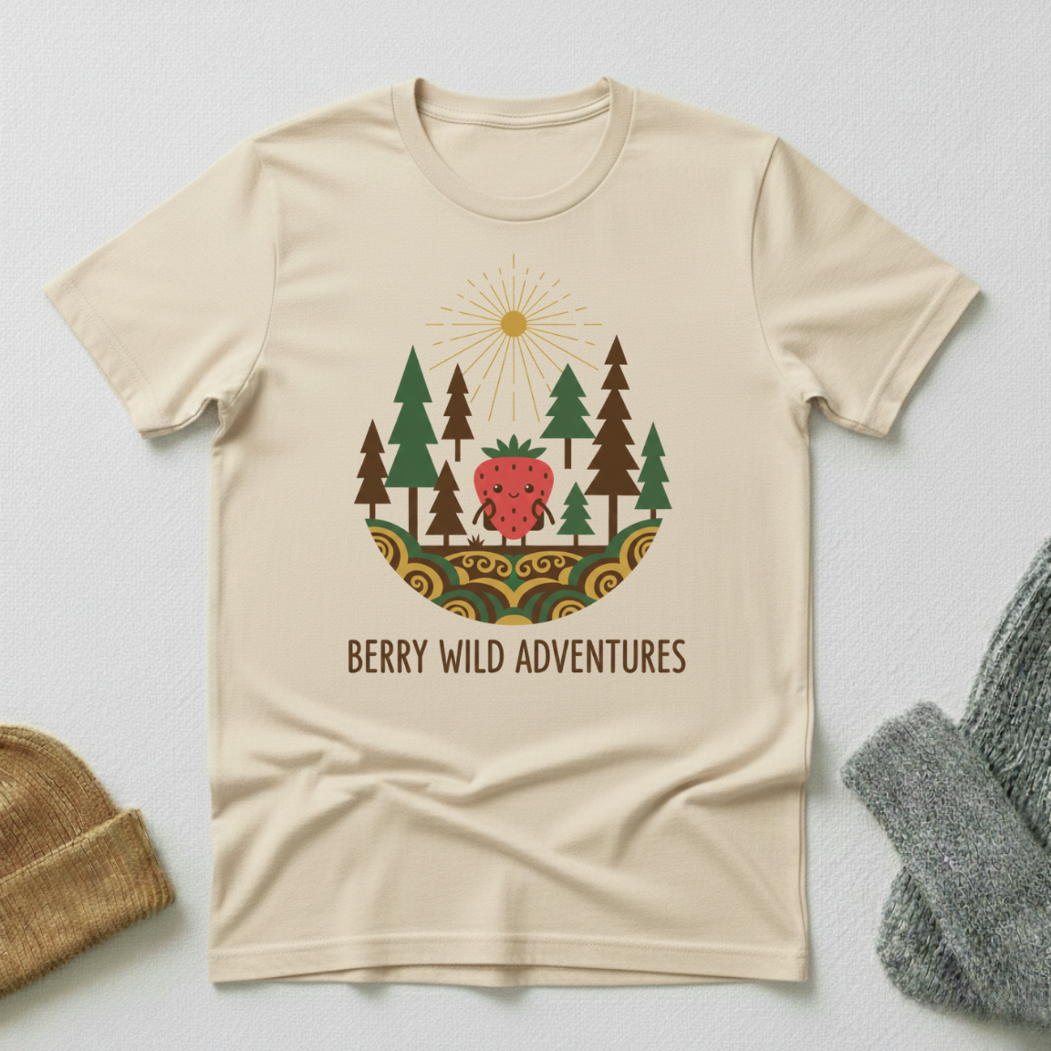 Berry Wild Adventures Wilderness T - Shirt