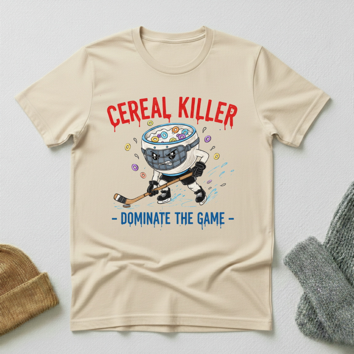 Cereal Killer Dominate The Game T - Shirt