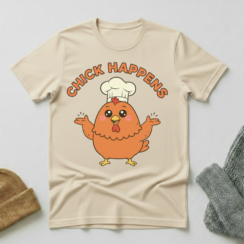 Chick Happens Kawaii T - Shirt