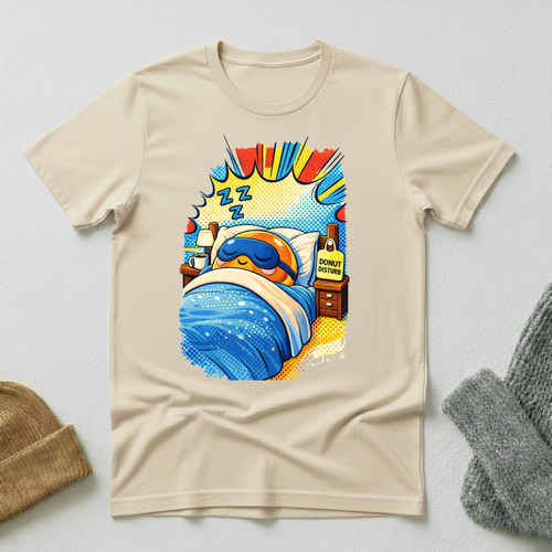 Donut Disturb Pop Art Sleep Champion T - Shirt