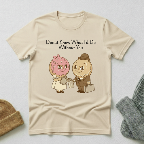 Donut Know What I'd Do Without You In Love Coffee T - Shirt