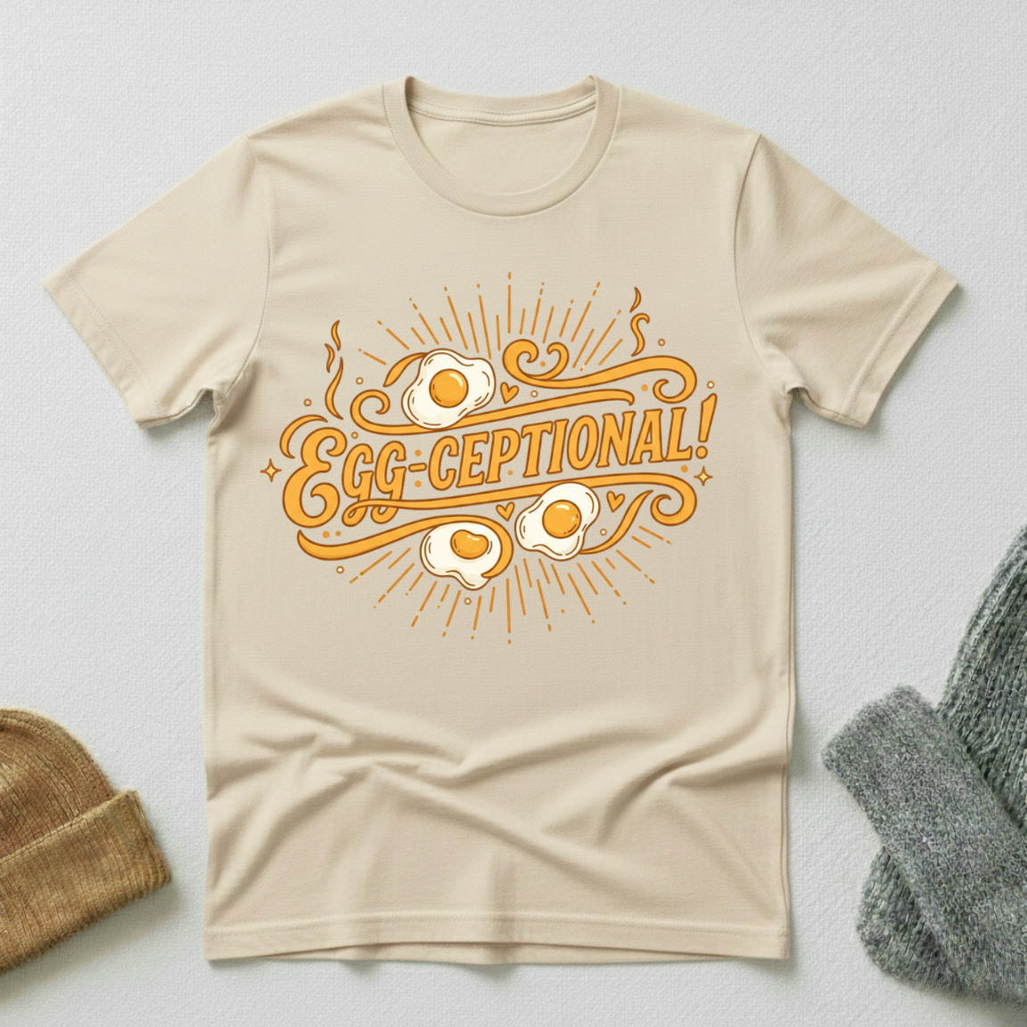 Egg Ceptional Vintage Elegance T - Shirt