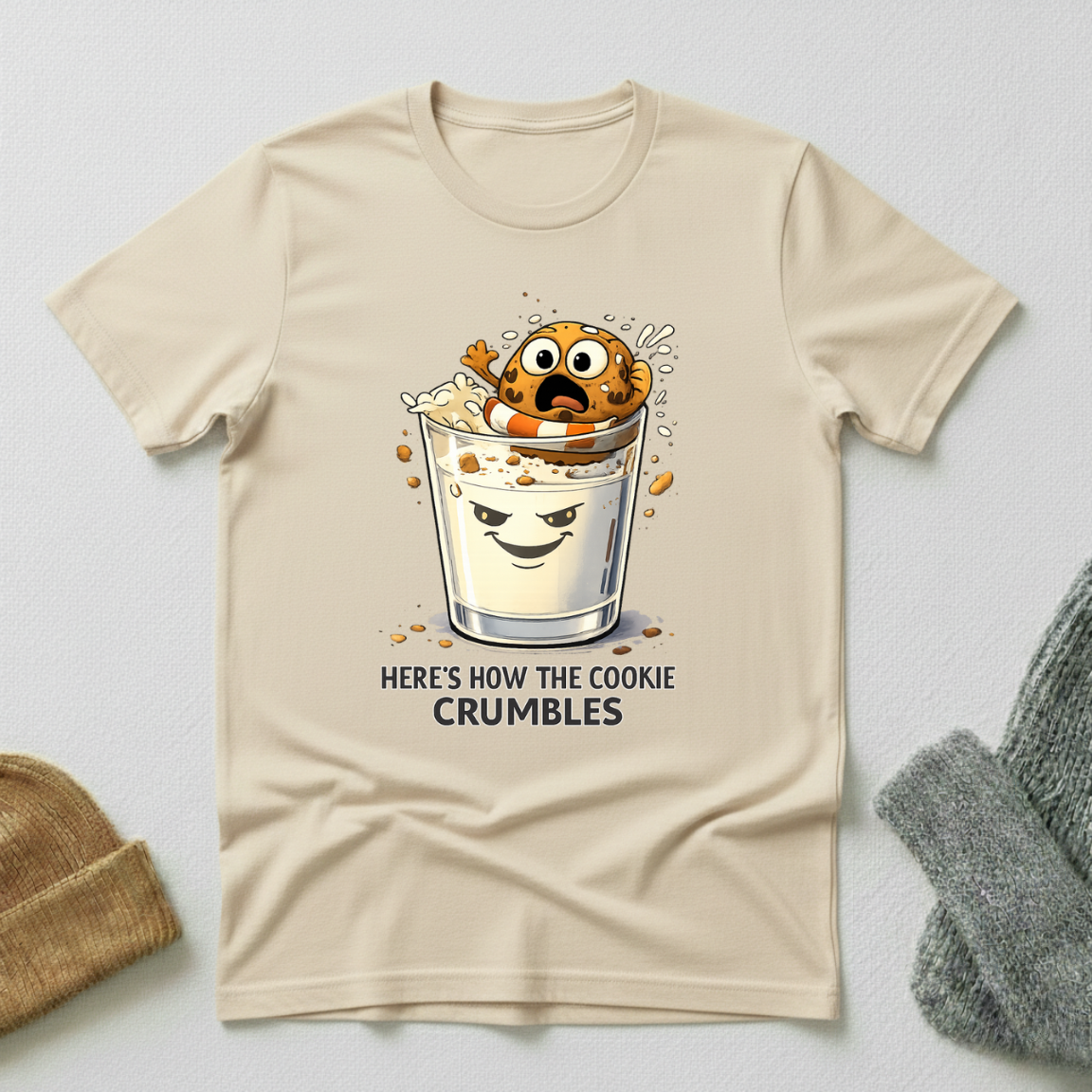 Here's How The Cookie Crumbles Dark Milk Revenge T - Shirt