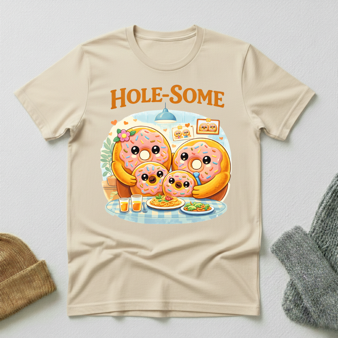 HoleSome Kawaii Family Love Edition T - Shirt