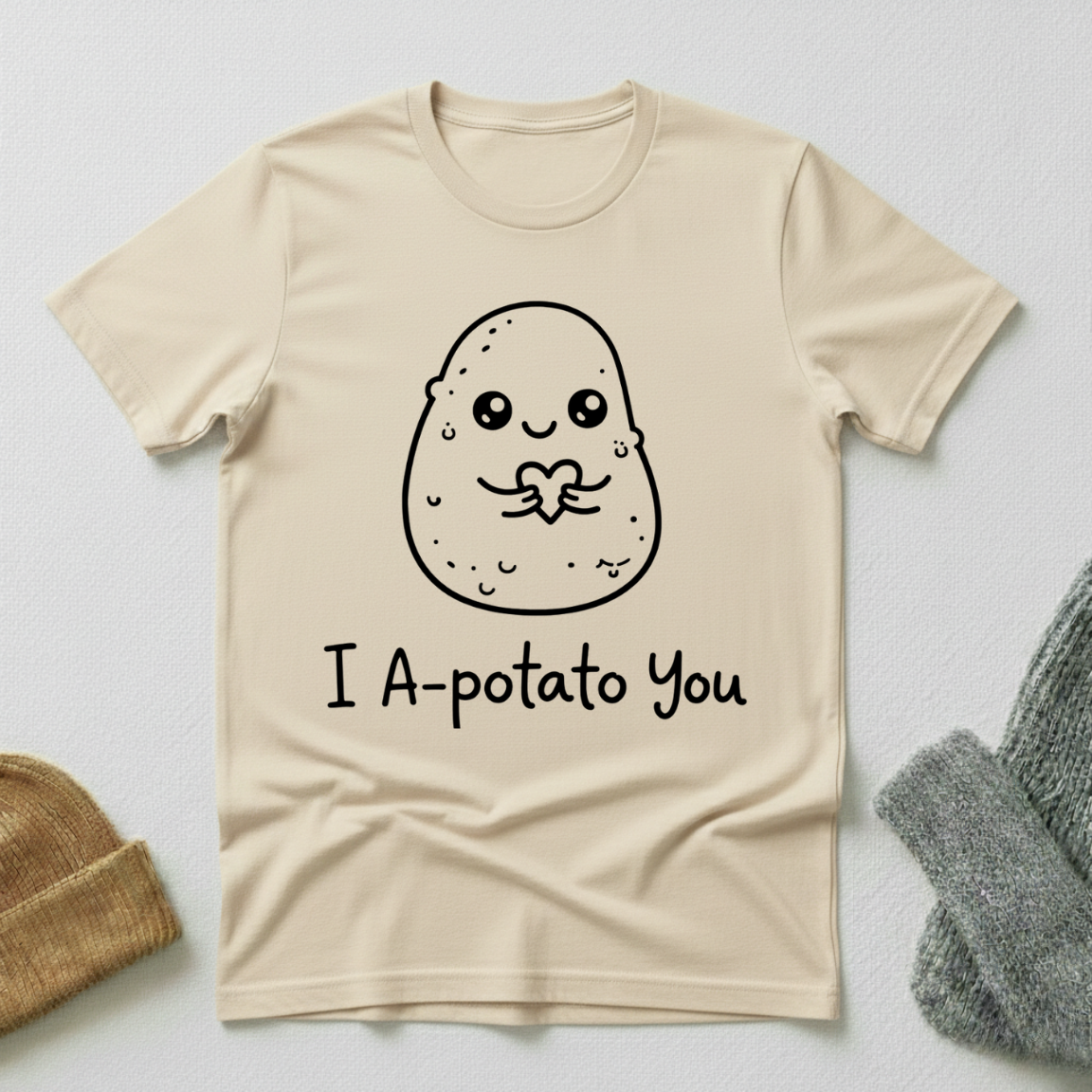 I A potato You Kawaii Appreciation T - Shirt