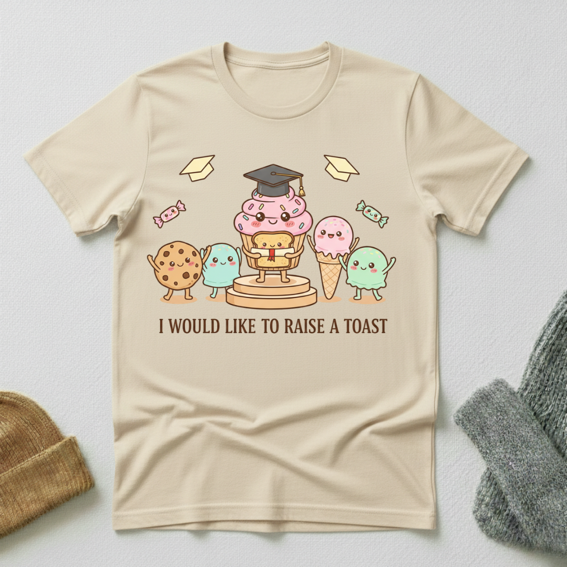 I Would Like To Raise A Toast Kawaii T - Shirt