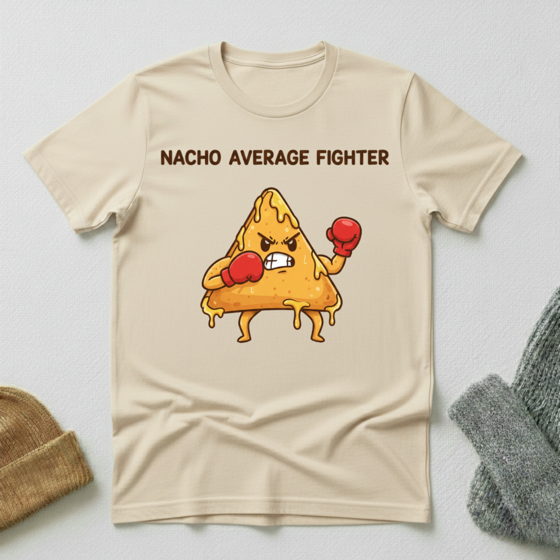 Nacho Average Fighter Boxing T - Shirt